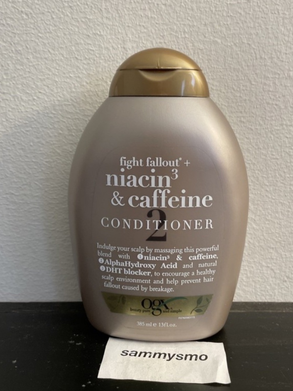 OGX Niacin & Caffeine Fight Fallout CONDITIONER 13 oz